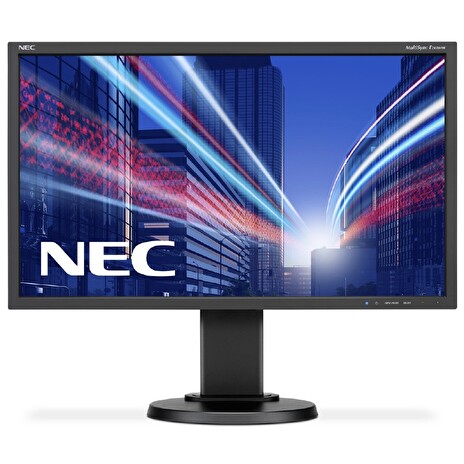 NEC 24" E243WMi - 1920x1080, IPS, W-LED, 250cd, D-sub, DVI, DP, Repro, černý