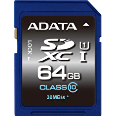 ADATA Premier Pro SDXC karta 64GB UHS-I Class 10