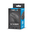 Optická myš Natec Ruff 1000 DPI, černá
