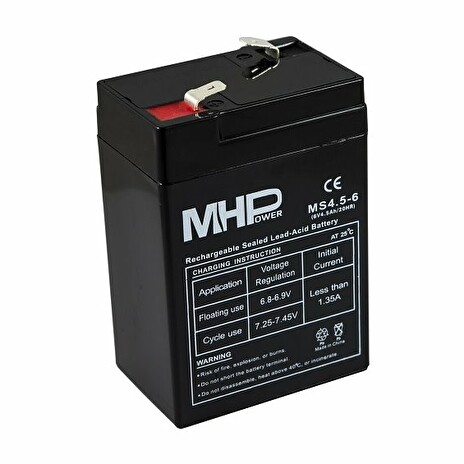 Baterie MHPower MS4-6 VRLA AGM 6V/4Ah