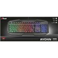 Trust klávesnice GXT 830-RW Avonn Gaming Keyboard CZ/SK
