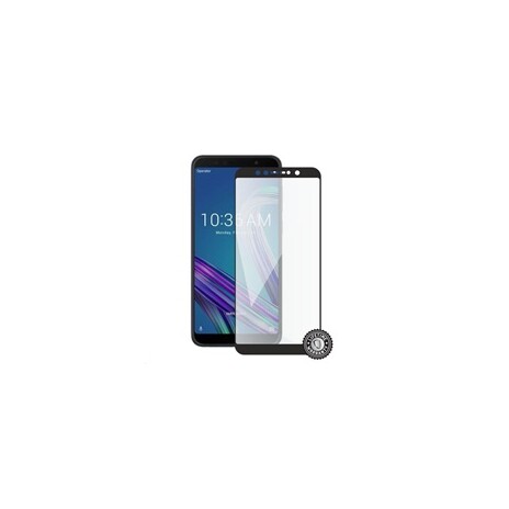 Screenshield ochrana displeje Tempered Glass pro ASUS Zenfone Max Pro (full cover), černá
