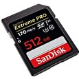 SanDisk SDXC karta 512GB Extreme PRO (R:170/W:90 MB/s, Class 10, UHS-I U3 V30)