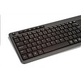 Rapoo klávesnice K2600 bezdrátová s TouchPadem Gray/Anthracite