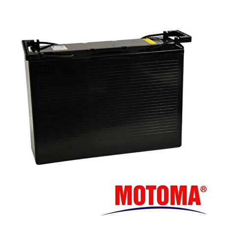 Baterie olověná 12V 100Ah MOTOMA pro soláry (přední konektory)