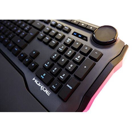 HORDE Membranical Gaming Keyboard, Black, US Layou