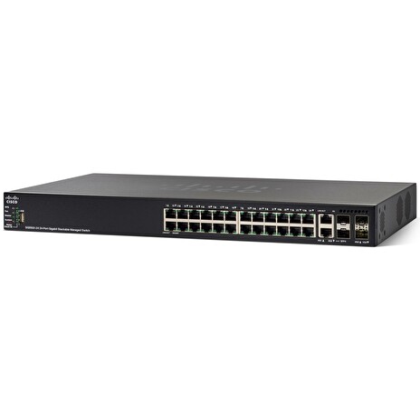 Cisco SG550X-24 24-port Gigabit Stackable Switch REFRESH