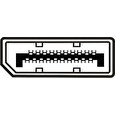 Cable DisplayPort 8K 30Hz UHD Typ DP/DP M/M with interlock black 2m