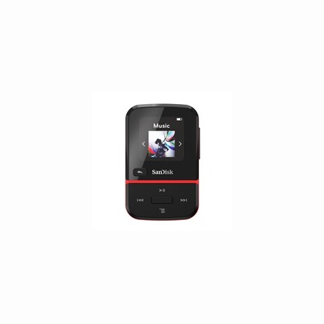 SanDisk Clip Sport Go MP3 Player 32 GB, Red