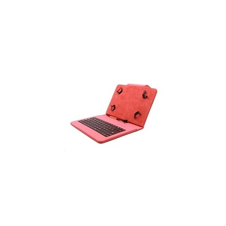 C-TECH PROTECT pouzdro univerzální s klávesnicí pro 7"-7,85" tablety, FlexGrip, NUTKC-01, červené