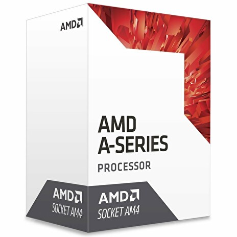 AMD A6 9400 / Bristol Ridge / LGA AM4 / max. 3,7 GHz / 2C/2T / 1MB / 65W TDP / BOX