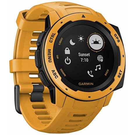GARMIN GPS chytré hodinky Instinct Yellow Optic