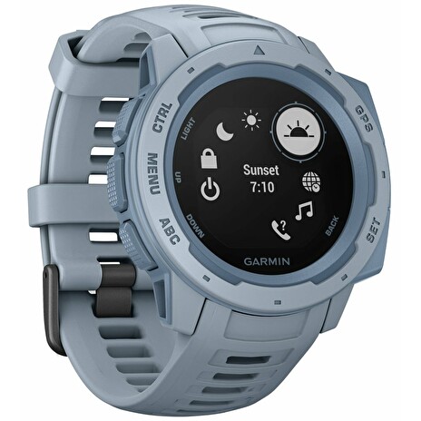 GARMIN chytré GPS hodinky Instinct Light Blue Optic