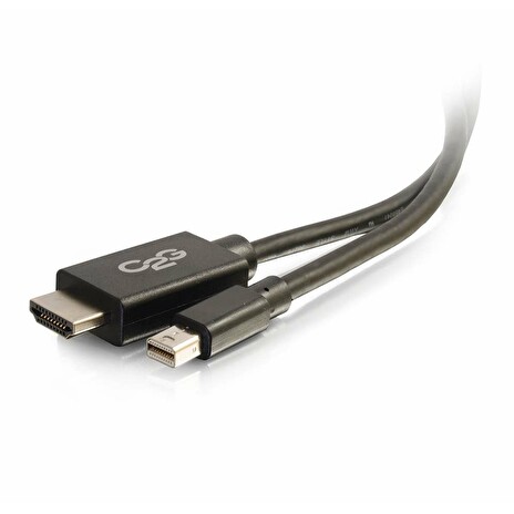 C2G 10ft Mini DisplayPort to HDMI Adapter Cable - Mini DP Male to HDMI Female - Black - Kabel obrazovky - kompatibilní s TAA - Mini DisplayPort (M) do HDMI (M) - 3 m - černá