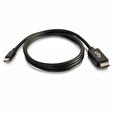 C2G 10ft Mini DisplayPort to HDMI Adapter Cable - Mini DP Male to HDMI Female - Black - Kabel obrazovky - kompatibilní s TAA - Mini DisplayPort (M) do HDMI (M) - 3 m - černá