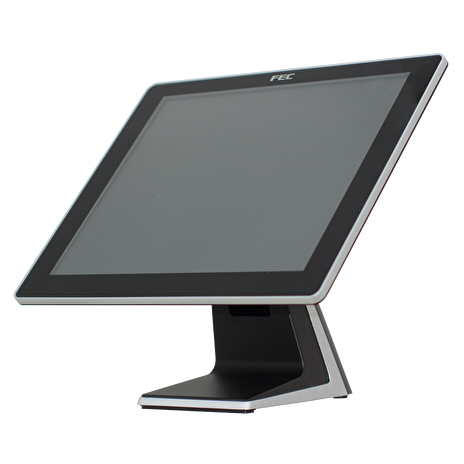 Dotykový monitor FEC AM-1017, 17" LED LCD (250cd), PCAP, USB, VGA/DVI, bez rámečku, černo-stříbrný