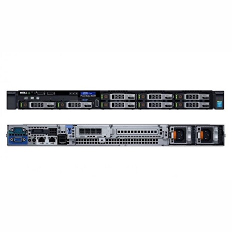 DELL server R330 E3-1220/ 8G/ 2x 300SAS 15K/ H330/ 4xGLAN/ 2x350W/ 2yNBD Basic
