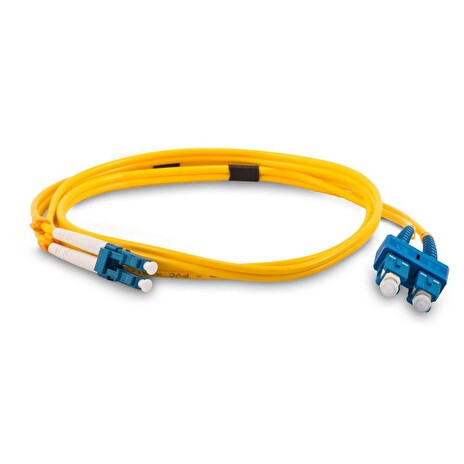 Optický patch kabel duplex LC-SC 50/125 MM 20m OM3