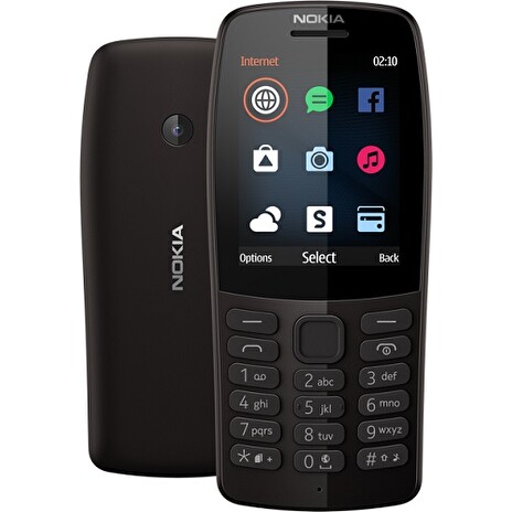 Nokia 210 DS gsm tel. Black