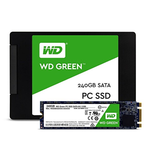 WD GREEN SSD 3D NAND - 480GB SATA-III / WDS480G2G0A