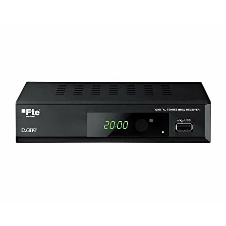 Fte MAX T200 HD DVB-T2 H.265/HEVC DVB-T2 přijímač