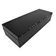 Pokladní zásuvka flip-top FT-460C1 - s kabelem, bez zamykatelného krytu, 9-24V, černá