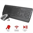 Trust set klávesnice + myš Tecla-2 Wireless Multimedia Keyboard with mouse US