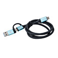 I-TEC propojovací kabel USB 3.1 (Type-C) na USB 3.1 (Type-C) s USB 3.0 adaptérem