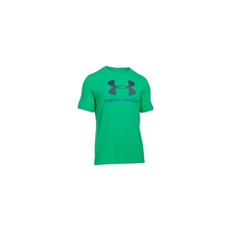 tričko UA zelená 1257615-382 CC Sportstyle Logo Short-Sleeve Graphics vel.L