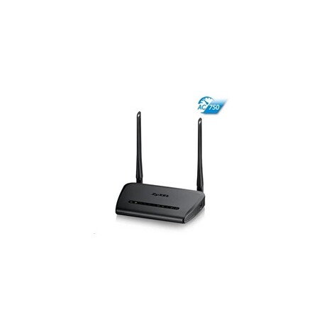 Zyxel NBG6515 v2 Wireless AC750 Home Router, 4x gigabit RJ45, router/AP/repeater