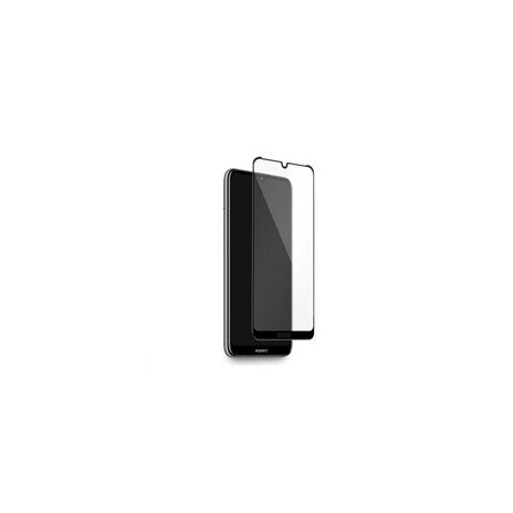 Puro ochranné sklo Tempered Glass s rámečkem pro Huawei Y6 2019 / Y6 Pro 19 / Honor Play 8A 6.1", černý rámeček