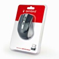 Gembird Wireless optical mouse MUSW-4B-04-GB, 1600 DPI, nano USB,spacegrey/black