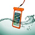Voděodolné pouzdro Celly Splash Bag 6,2", oranžové