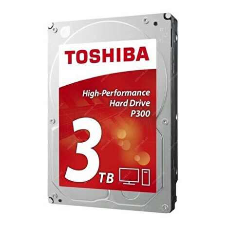 Toshiba P300 (3.5" 3TB, 7200RPM, 64MB, NCQ, AF, SATAIII), bulk