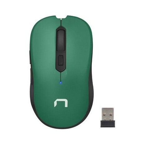 Natec Bezdrátová myš ROBIN 1600DPI zelená