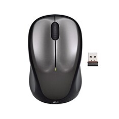 LOGITECH myš M235/ Bezdrátová/ Optická/ 1000dpi/ USB přijímač/ tmavě šedá (rtuť)