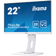 22" iiyama XUB2294HSU-W1: VA, FullHD@75Hz, 250cd/m2, 4ms, VGA, HDMI, DP, USB, height, pivot, bílý