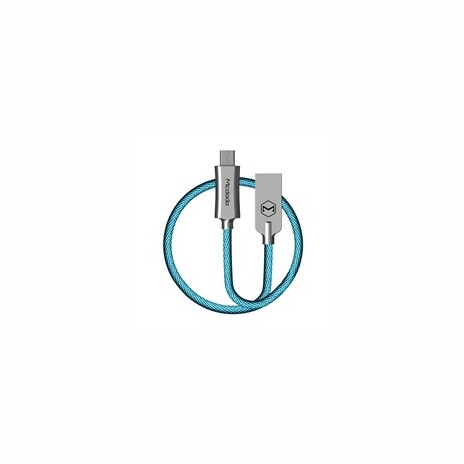 Mcdodo Knight Series USB AM To Micro USB Data Cable (1 m) Blue