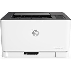 HP Color Laser 150nw - Tiskárna - barva - laser - A4/Legal - 600 x 600 dpi 4 stran/min. (barevný) - až 18 stran/min. - kapacita: 150 listy - USB 2.0, LAN, Wi-Fi(n)