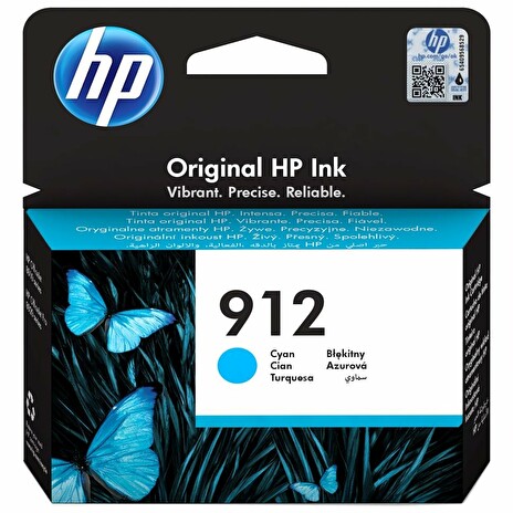 HP cartridge 912 (cyan, 315str.) pro HP OfficeJet 8013, HP OfficeJet Pro 8023