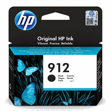 HP cartridge 912 (black, 300str.) pro HP OfficeJet 8013, HP OfficeJet Pro 8023