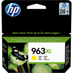 HP 963XL High Yield Yellow Original Ink Cartridge (1,600 pages)