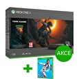 AKCE: XBOX ONE X 1 TB + Shadow of Tomb Raider + FIFA 19 + černý ovladač ZDARMA + GOW4 ZDARMA