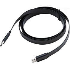 AKASA kabel PROSLIM USB 3.1 Gen2 Type-C na Type-C / AK-CBUB46-10BK / 1m / černý