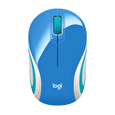myš Logitech Wireless Mini Mouse M187 modrá