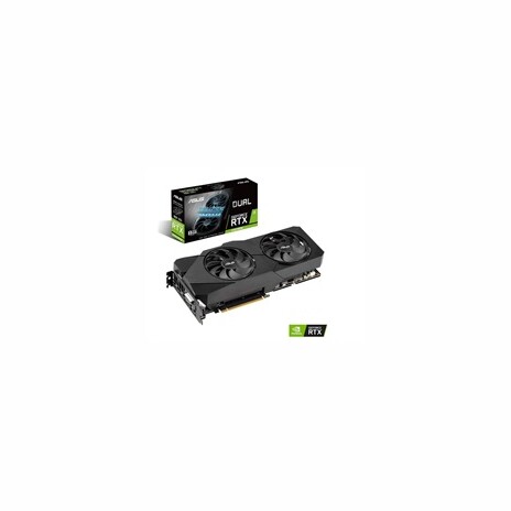 ASUS VGA NVIDIA DUAL-RTX2060S-8G-EVO, RTX 2060 SUPER, 8GB GDDR6, 2xHDMI, 2xDP, 1xDVI