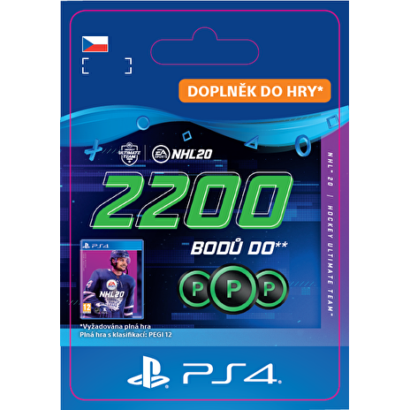 ESD CZ PS4 - NHL 20 - 2200 Points Pack