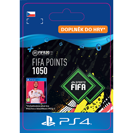 ESD CZ PS4 - FIFA 20 Points 1050