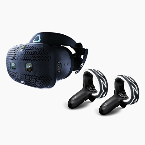 HTC Vive COSMOS Brýle pro virtuální realitu / 6x interní snímací kamera / 2x ovládač / link box / kompletní kabeláž