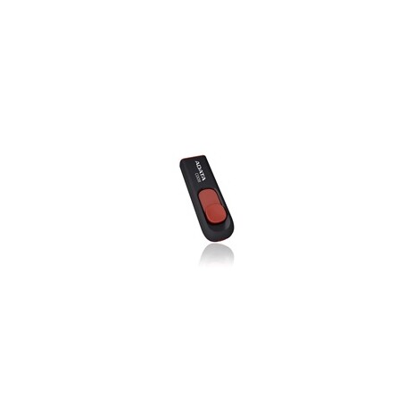 ADATA Classic Series C008 8GB USB 2.0 flashdisk, výsuvný konektor,černo-červený